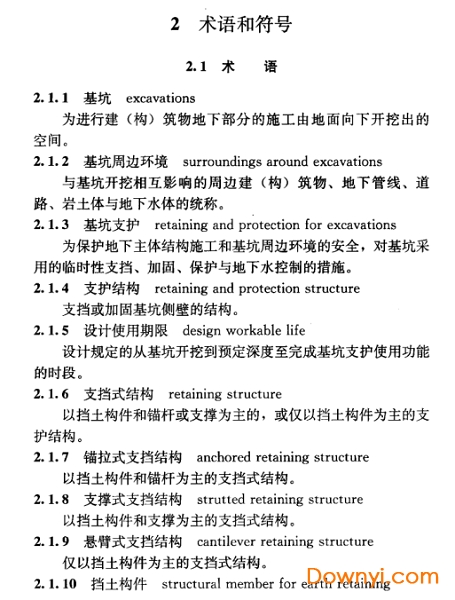 jgj120-2012建筑基坑支护技术规程最新版 pdf版0