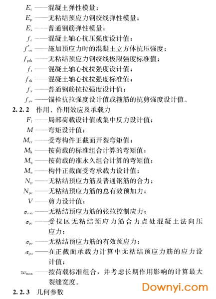 jgj92-2016无粘结预应力混凝土结构技术规程 pdf版0