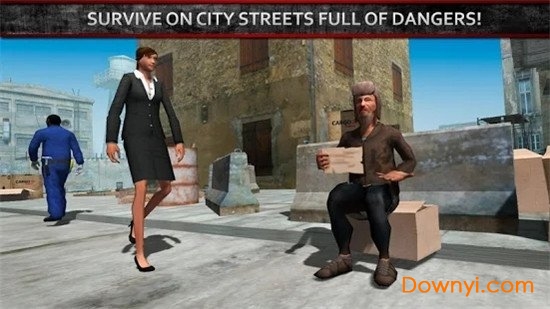 模拟乞丐手机版(tramp simulation survival city) v1.2 安卓版2