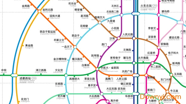 成都地铁规划2030高清大图 最新版0