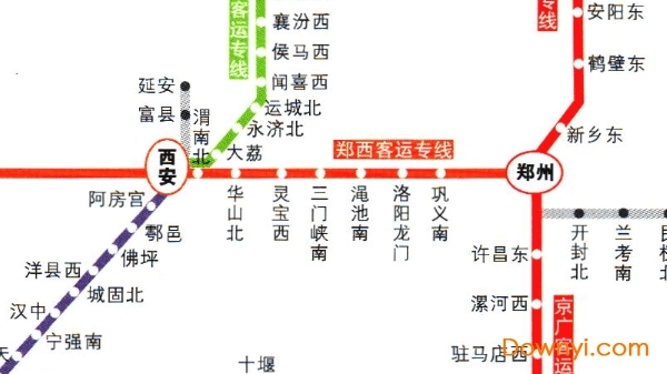 2021中国高铁网络图 截图0