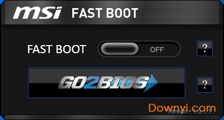 MSI微星主板Fast Boot快速启动工具 v1.1 通用版0