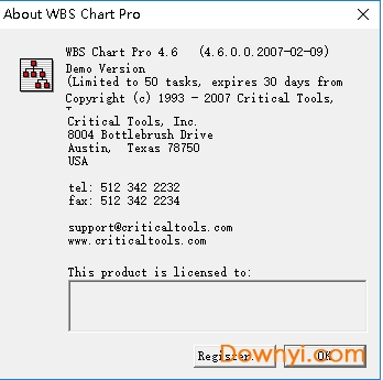 项目管理工具WBS Chart Pro 截图0