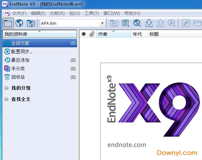 endnote for mac apa format