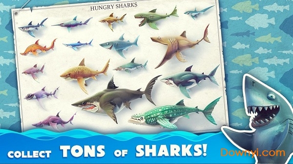 饥饿鲨鱼世界圣诞节无限钻石最新版 截图1