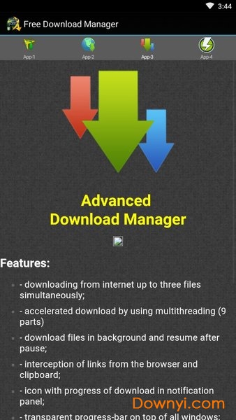 Free Download Manager手机版 截图0
