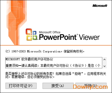 PowerPoint2003电脑版 截图0