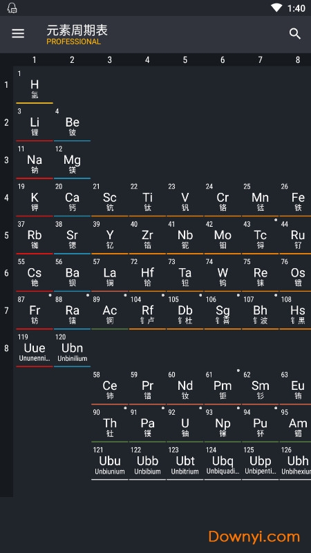 元素周期表2019pro修改版 v0.1.73 安卓最新版3