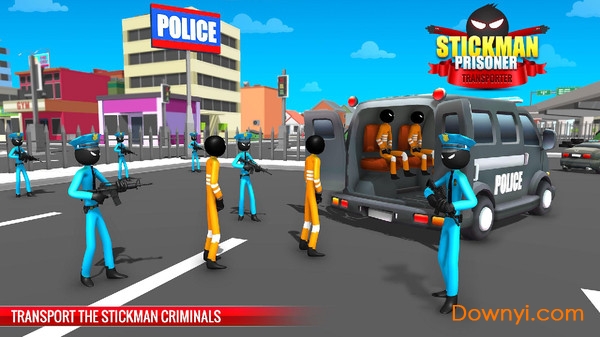 火柴人警察模拟器手机游戏