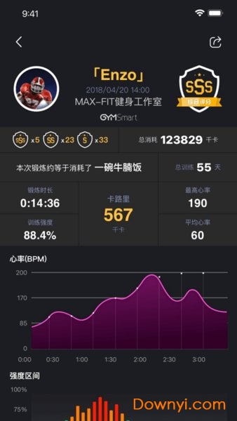 gymsmart app(心率系统) v3.5.2 安卓版0