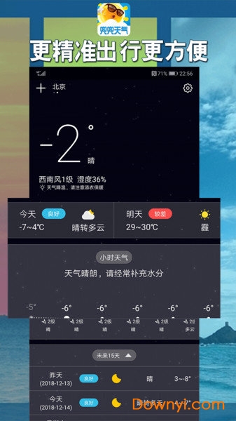 兜兜天气预报软件 v1.1.3 安卓版2