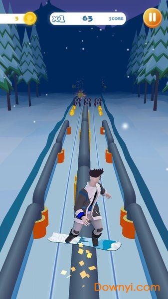 雪地滑板手游(snowracer) v1.0.1 安卓版2