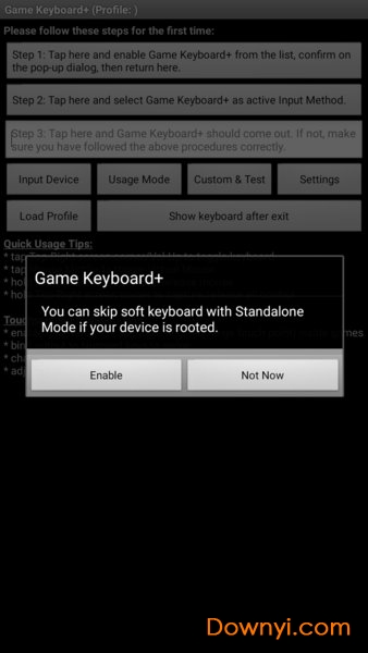 游戏键盘模拟器中文版(GameKeyboard) v6.1.1 安卓版1