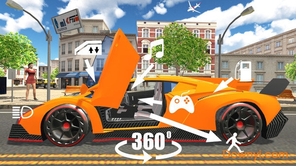 兰博汽车模拟器游戏 v1.6 安卓版1