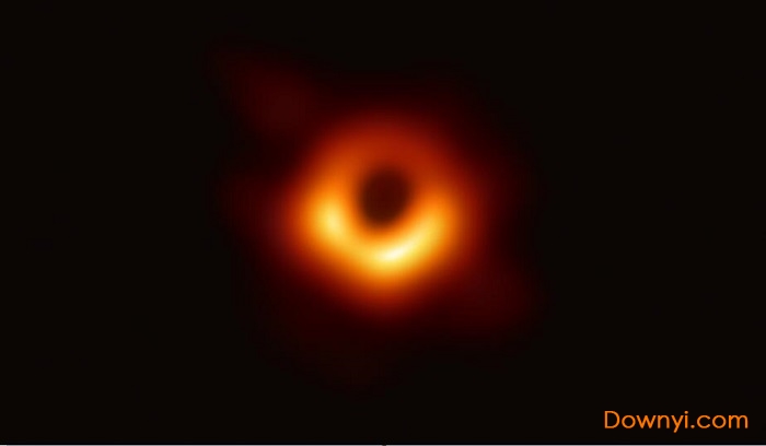 人类首张黑洞照片 截图0