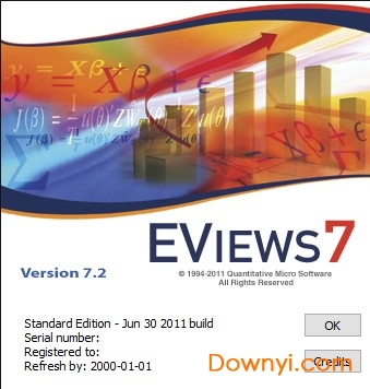 eviews7绿色免费版(计量经济学软件) v7.2 免安装版0