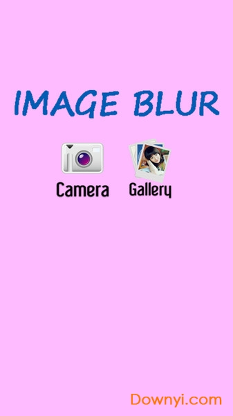 模糊相机手机版(blur camera) 截图1