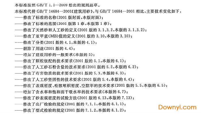 建設用砂gb/t14684-2011 免費版 0