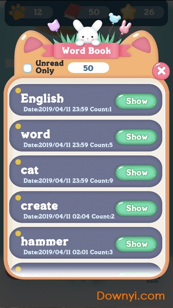 猫咪英语单词消除游戏(nekotan) v1.0 安卓版4