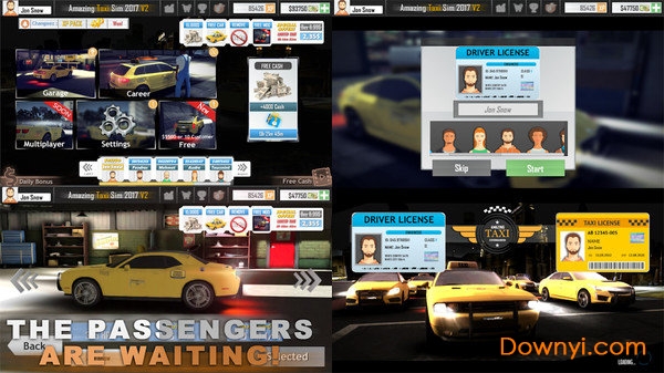出租车模拟2017无限金币版 v4.4 安卓最新版0