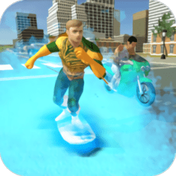 水滑板城市英雄无限金币版