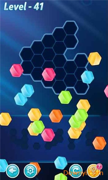 方块六角拼图最新版(block hexa) 截图1