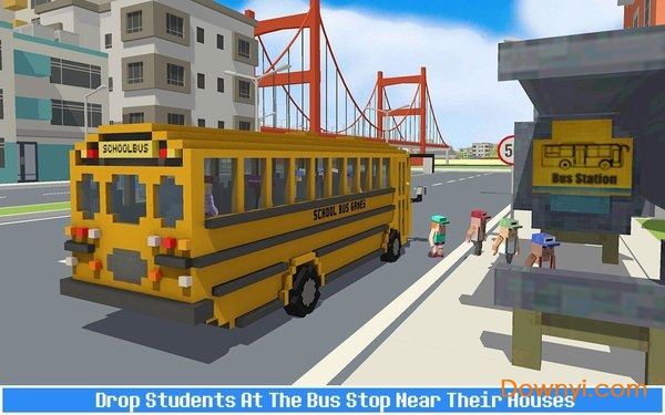 像素校车模拟手游(school bus game) v1.2 安卓版0