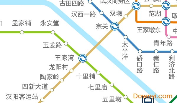 2019武汉轨道交通线路图完整版