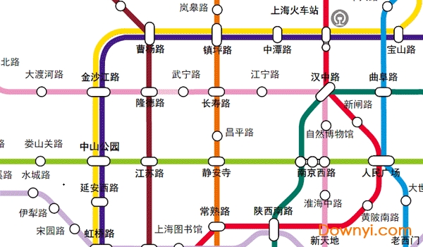 上海地铁线路图2021高清版大图 0