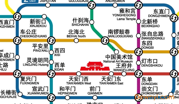 2019北京地铁线路图完整版