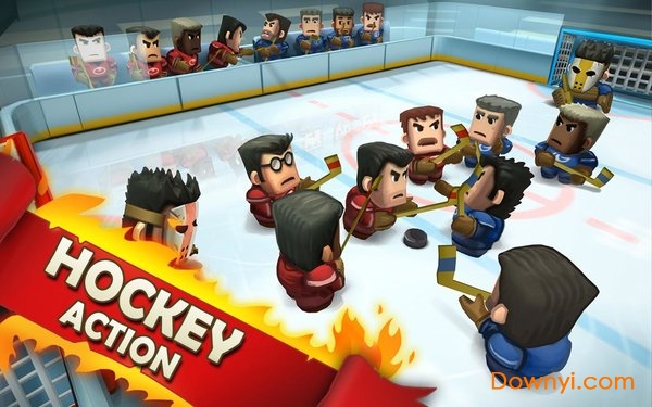热血冰球手机版(ice ragehockey free) v1.0.46 安卓版1