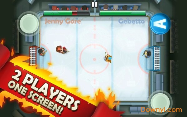 热血冰球手机版(ice ragehockey free) v1.0.46 安卓版2