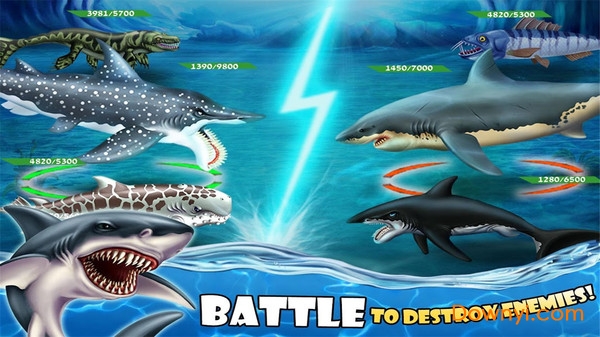 鲨鱼世界游戏修改版 截图2