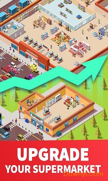 闲置超市大亨正版(idle supermarket tycoon) 截图2