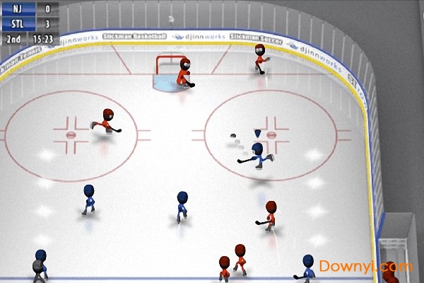 火柴人冰球汉化版(stickman ice hockey) 截图0