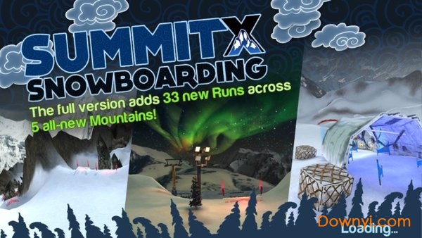 滑雪无极限内购修改版(summitx) 截图1