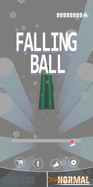 天际飞跃手游(falling ball) 截图1