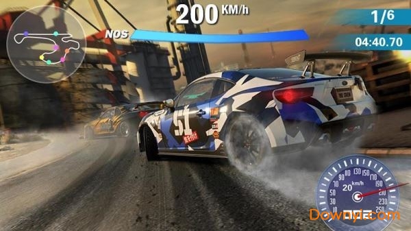 疯狂的赛车3d游戏(crazy racing car 3d) 截图1