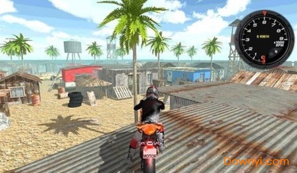 真实3d摩托车手机游戏(motor bike real simulator 3d) 截图0