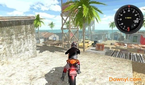 真实3d摩托车手机游戏(motor bike real simulator 3d) 截图1