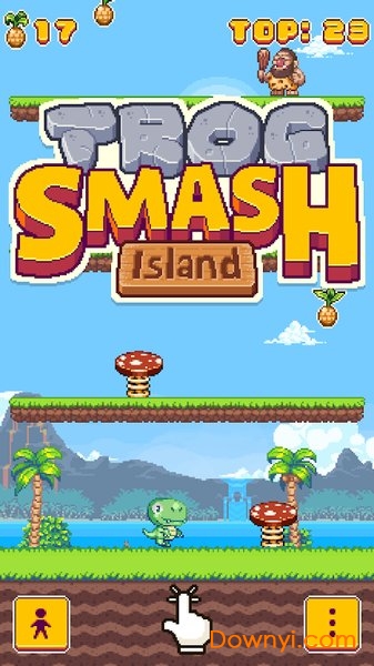 史前冒险岛汉化版(trog smash island) v1.0.11 安卓最新版0