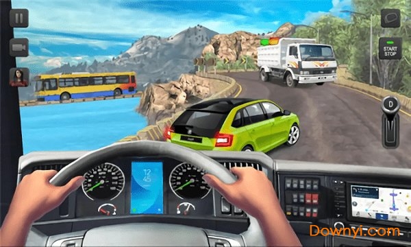 卡车货车登山模拟游戏 截图1