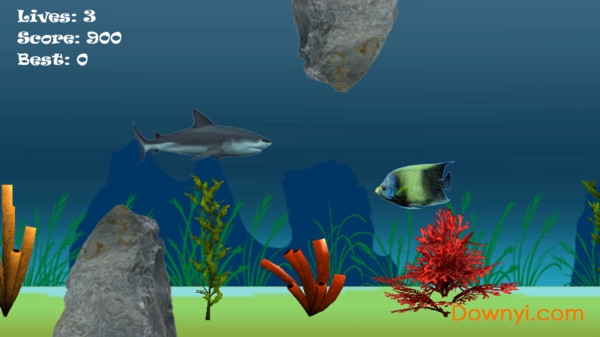 愤怒的深海鲨鱼模拟器游戏 截图0