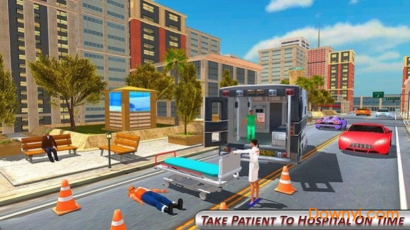 救护车救援模拟器3d游戏 截图0