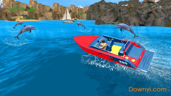 3d水上船驾驶模拟器游戏 截图0