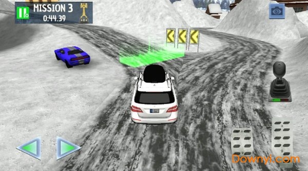 冬季滑雪场雪地车模拟驾驶无限金币版(snow driver:winter ski park) 截图2