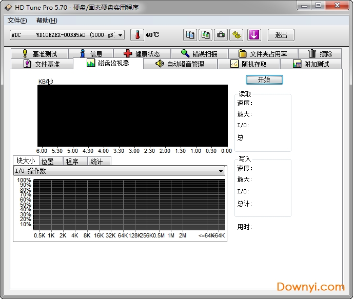 HD Tune Pro中文版(硬盘检测工具) v5.75 专业版1