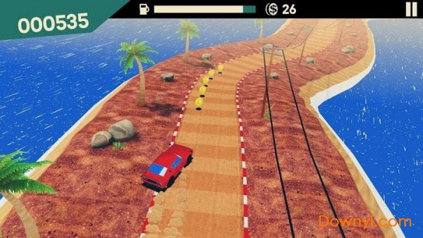 海滨狂飙手机版游戏(seaside driving) 截图0