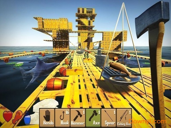 木筏生存模拟器游戏 截图0