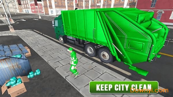 垃圾车驾驶垃圾分类游戏 截图1